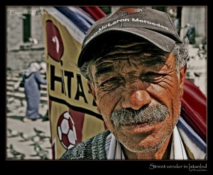 Istanbul street vendor