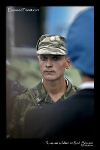 Russian Soldier on Red Square, Moscow © ExposedPlanet.com Images, all rights reserved